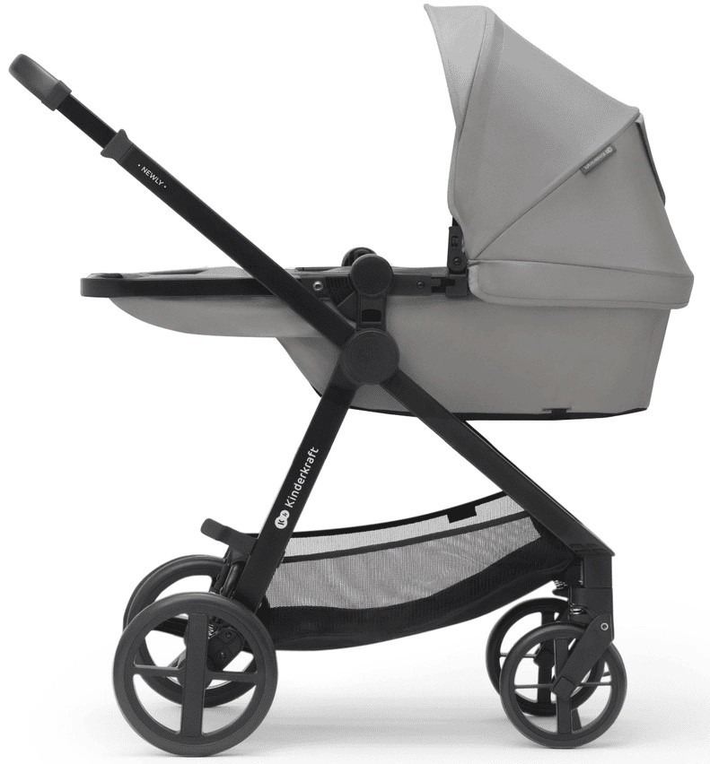 Коляска Kinderkraft Newly 3in1 Mink Pro Grey (KSNEWL00GRY300I)