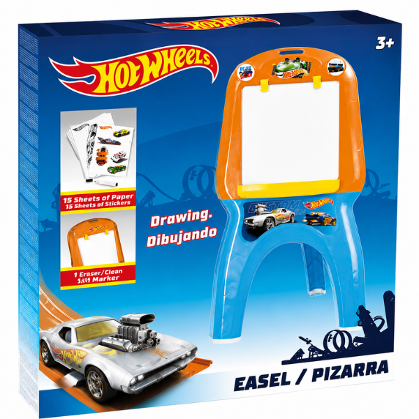 Детский мольберт для рисования Hot Wheels