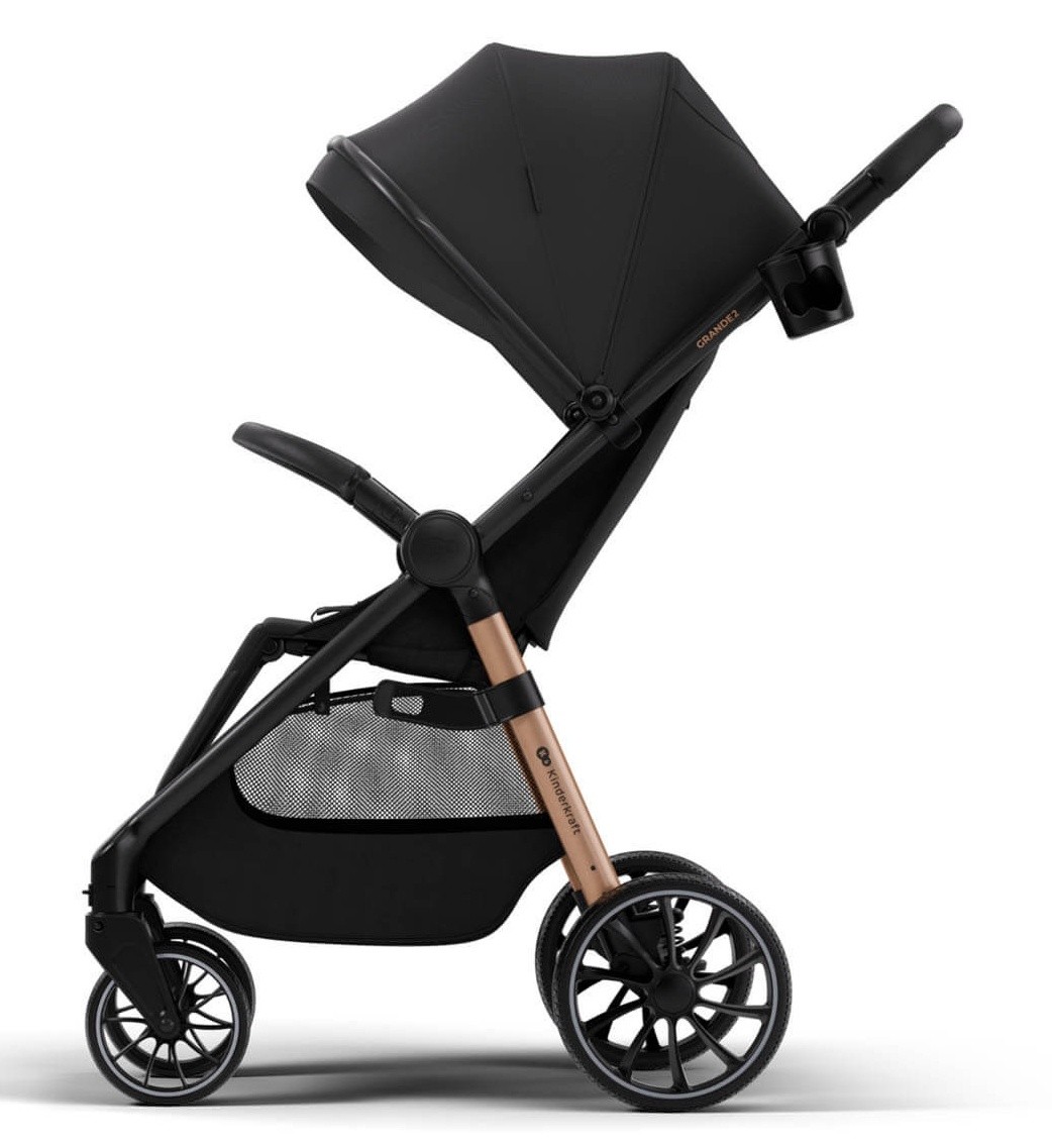 Коляска Kinderkraft Grande 2 Midnight Black (KSGRAN02BLK0000)