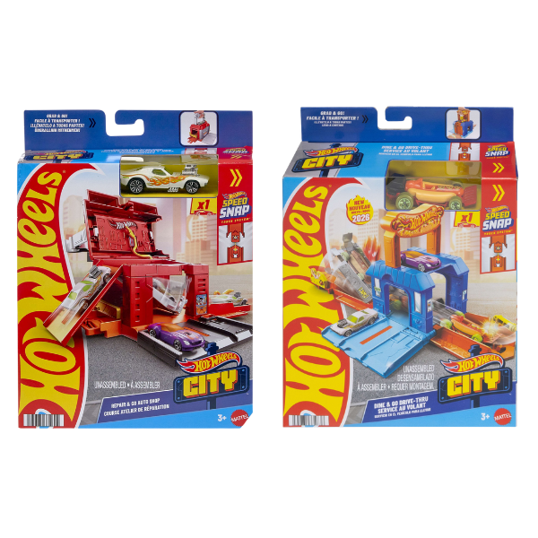 Игровой набор Hot Wheels «Складывай и играй»