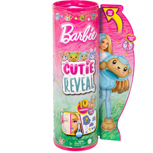 Кукла Barbie Cutie Reveal «Плюшевый мишка в роли дельфина»