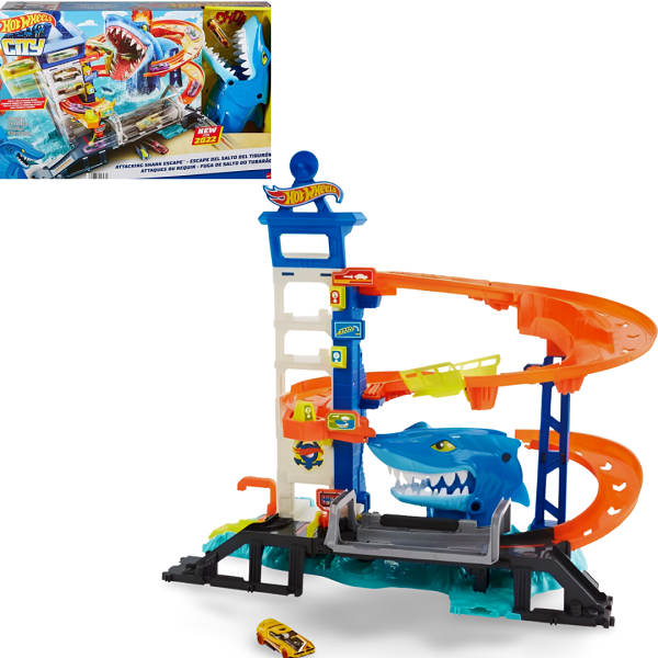 Hot Wheels Игровой набор «Атака акулы»