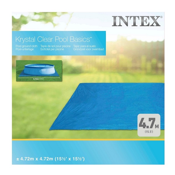 INTEX Подстилка под бассейн 472х472 см, для бассейнов Д 244/305/366/457см