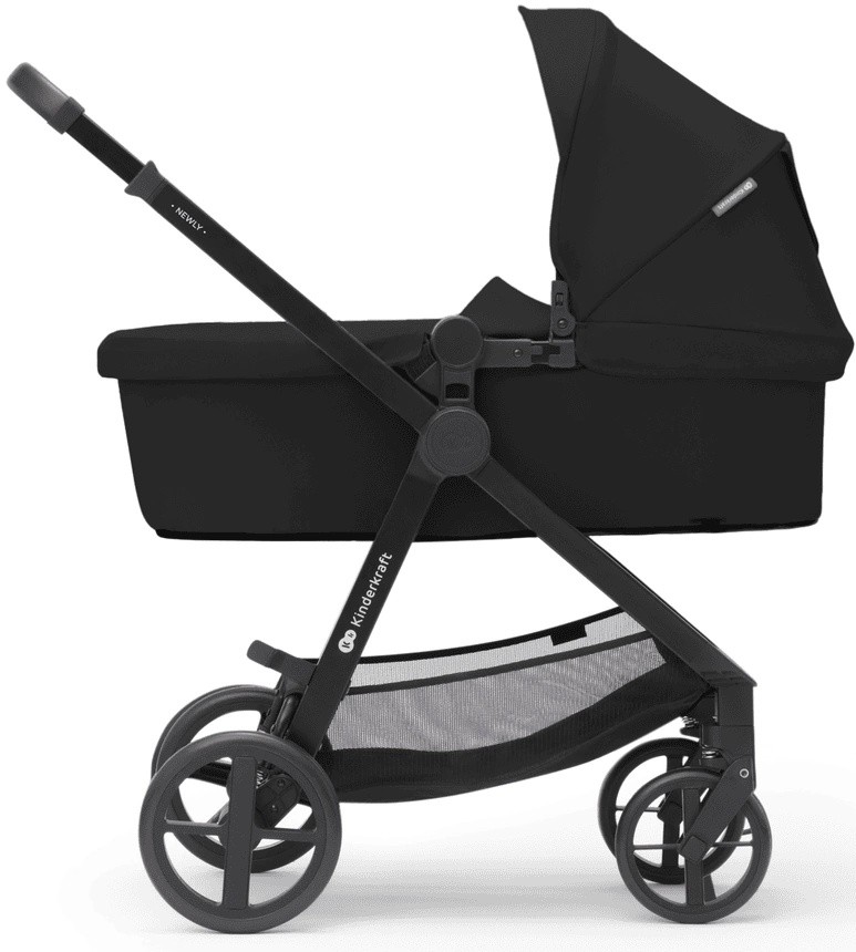 Коляска Kinderkraft Newly 3in1 Mink Pro Black (KSNEWL00BLK300I)