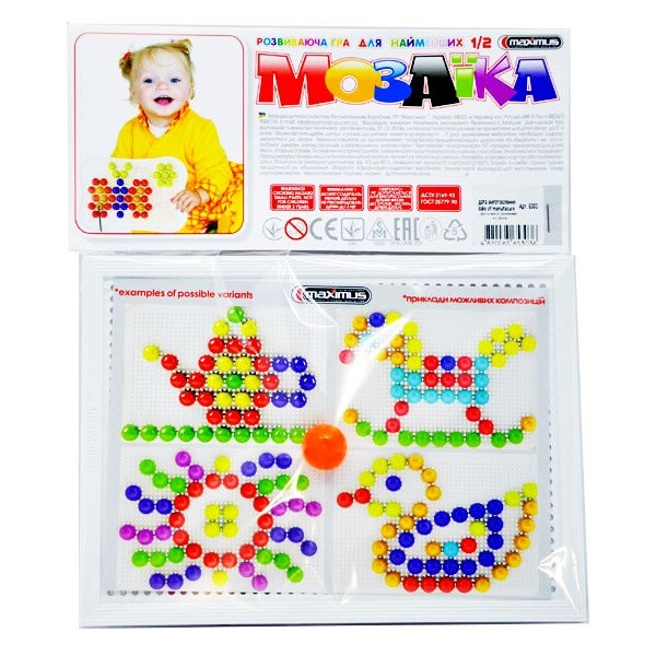 Игровой набор «Мозаика для малышей» 30 эл.
