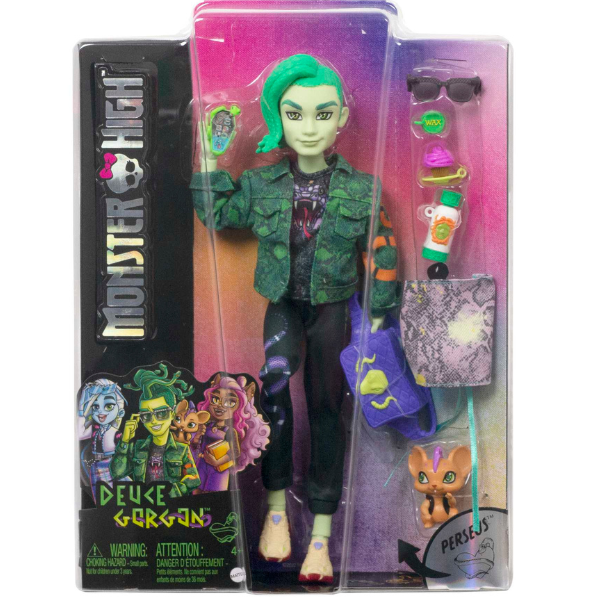 Игровой набор Monster High «Дьюс Горгон и Персей», с аксессуарами