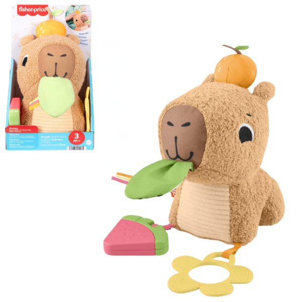 Плюшевая игрушка «Капибара» от Fisher-Price