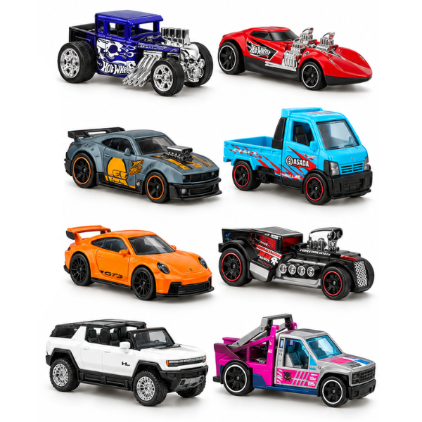 Машинка Hot Wheels инерционная «Pull-Back Speeders» (в асс.)