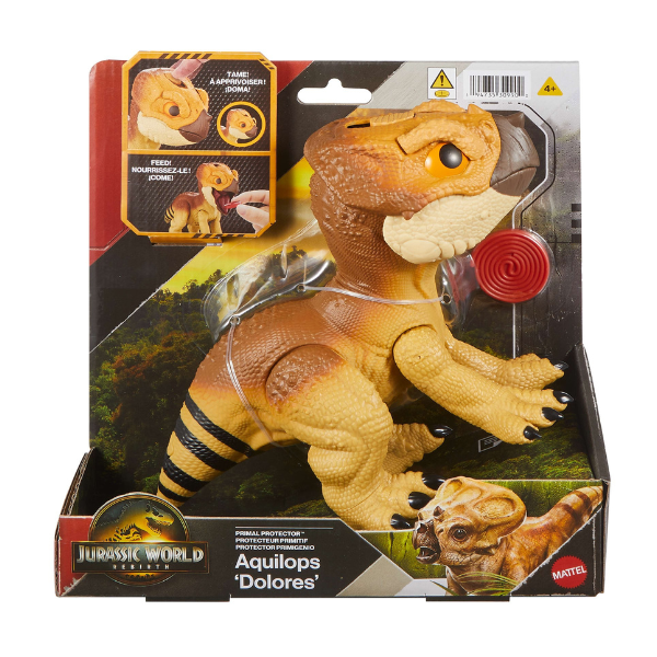 Интерактивная фигурка динозавра «Jurassic World: Аквилопс Долорес»