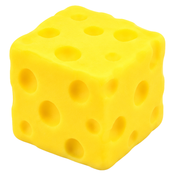Игрушка-антистресс «Сыр» с ароматом сладкой выпечки, 7 × 7 × 7 см