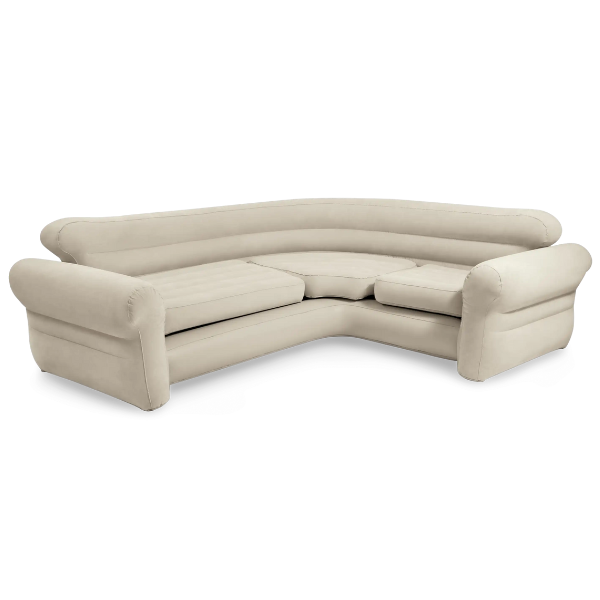 INTEX Надувной-угловой диван «Corner Sofa» 257x203x76 см