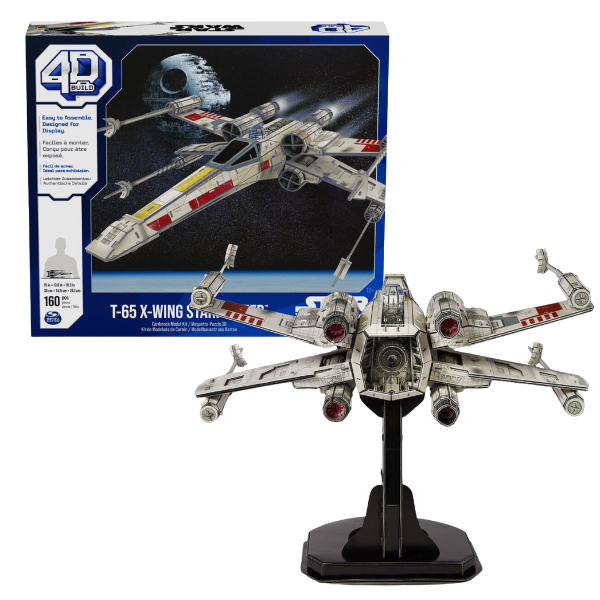 4D Пазл: Космический корабль Xwing, серия «Star Wars», 160 эл.