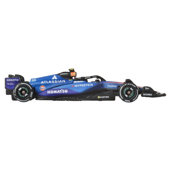 Коллекционная машинка Hot Wheels Premium Formula 1 Atlassian Williams Racing №23, 1:64