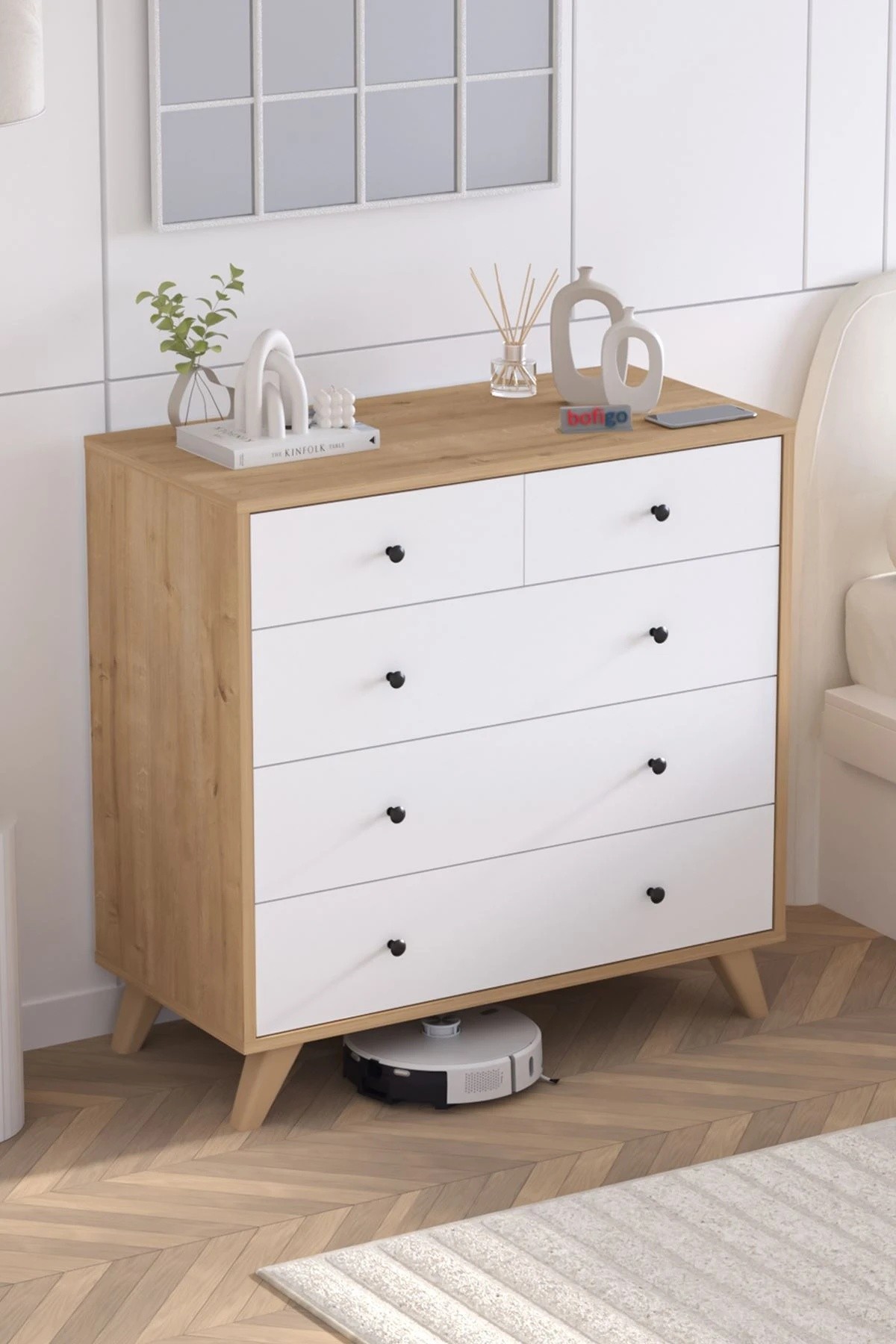 Комод Bofigo 27-03-41 Sapphire Oak/White