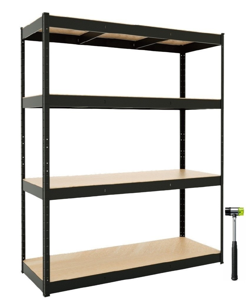 Стеллаж складской Xenos StrongLine 180x120x40cm Black