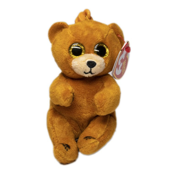 Брелочек — медвежонок DUNCAN 12 см (Beanie babies clip)