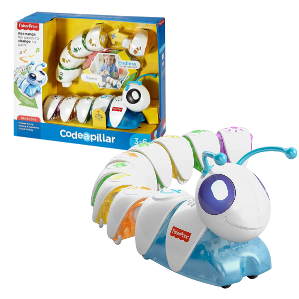 Интерактивная гусеница «Соединяй и запускай», Fisher-Price