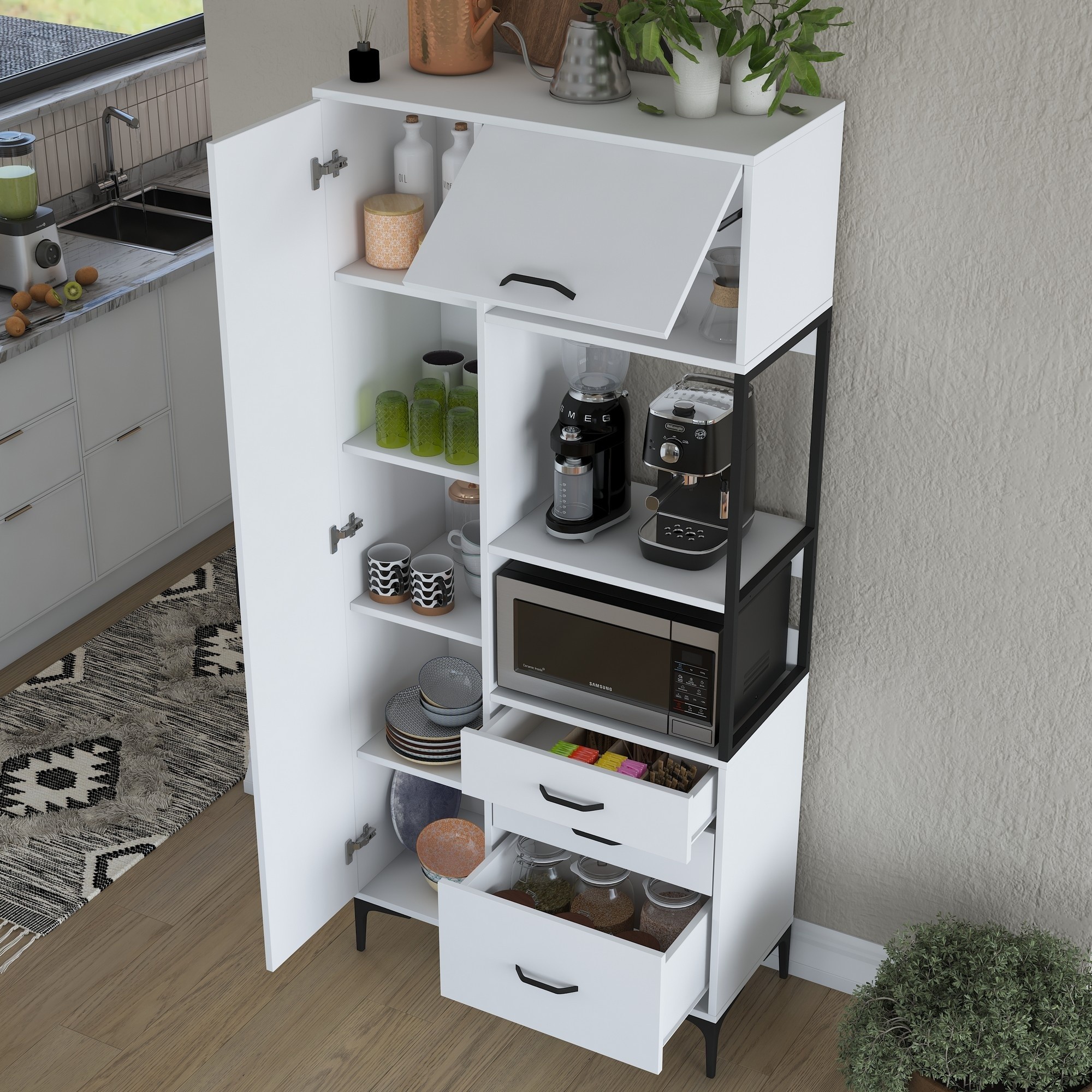 Буфет Rani JE112 White