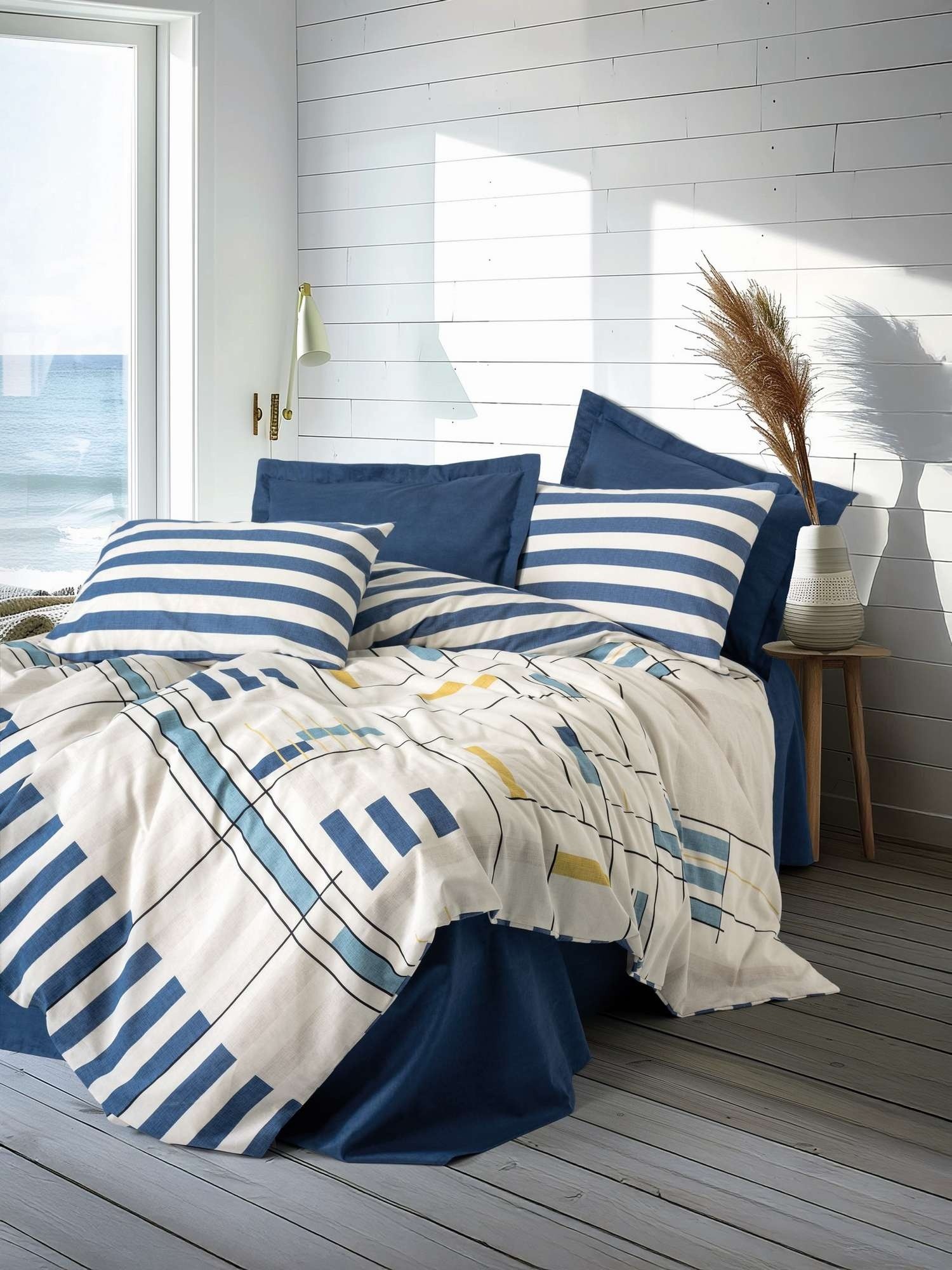 Постельное бельё Cotton Box Lunox Dark Blue
