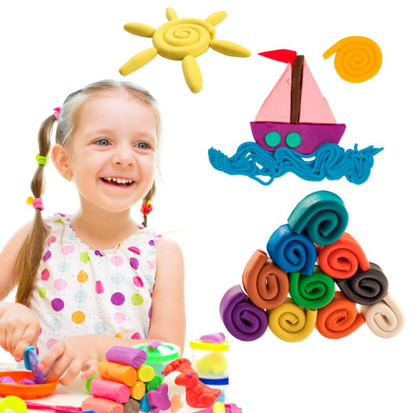 Набор теста для лепки Play dough, 16 цветов x 15 г.