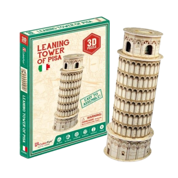 3D пазл «Пизанская Башня», 8 элем.