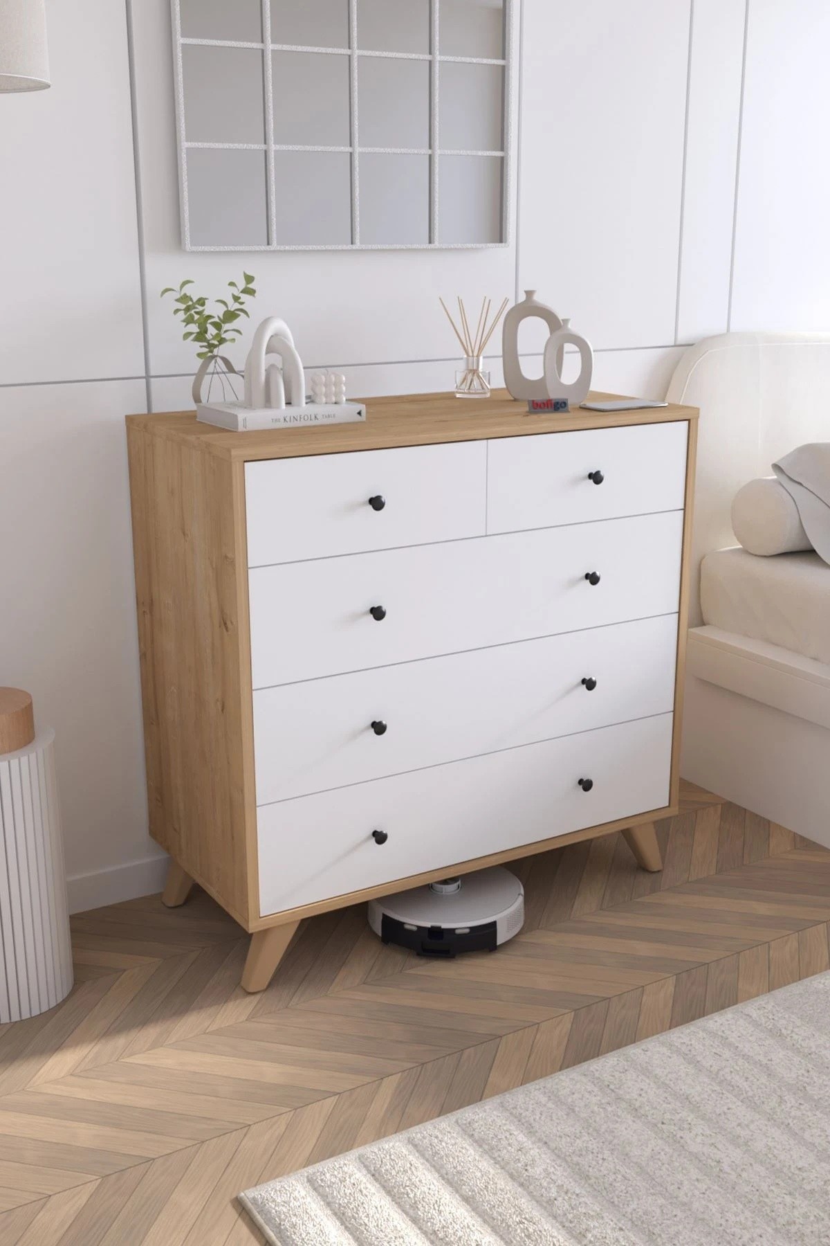 Комод Bofigo 27-03-41 Sapphire Oak/White