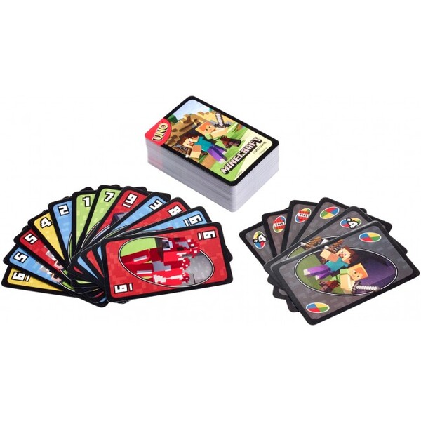 Настольная игра UNO «Minecraft»