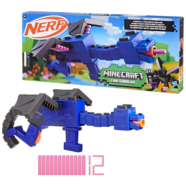 «NERF Minecraft Ender Dragon», бластер с дротиками