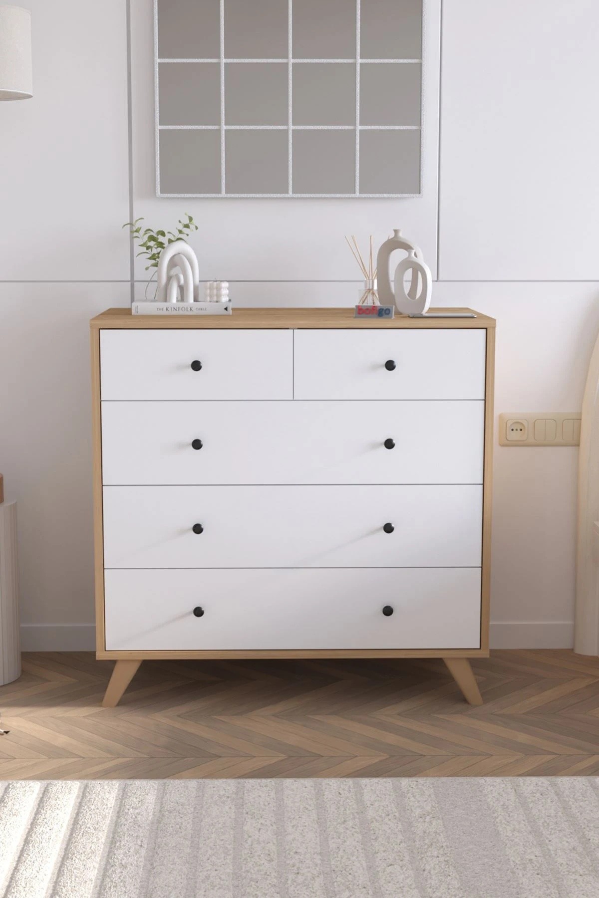 Комод Bofigo 27-03-41 Sapphire Oak/White