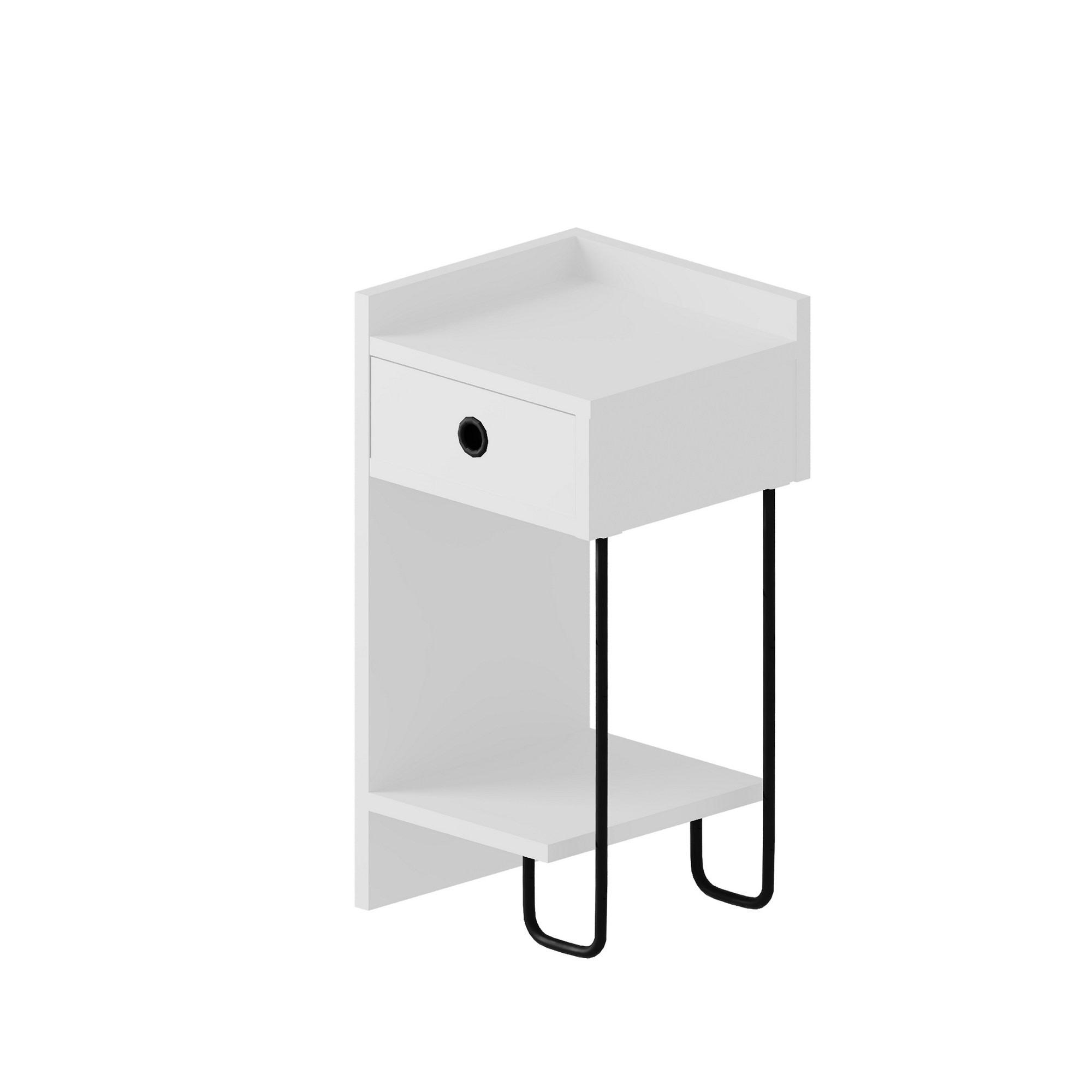 Прикроватная тумба Hanah Home Sirius Left White v2