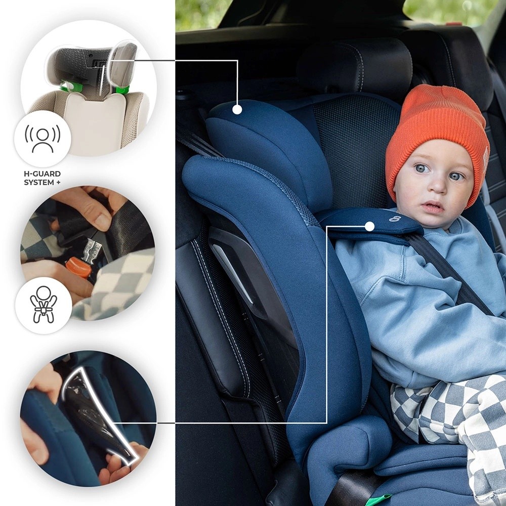 Детское автокресло Kinderkraft Comfort Up 2 Plus i-Size Beige (KCCOUP02BEGPL00)