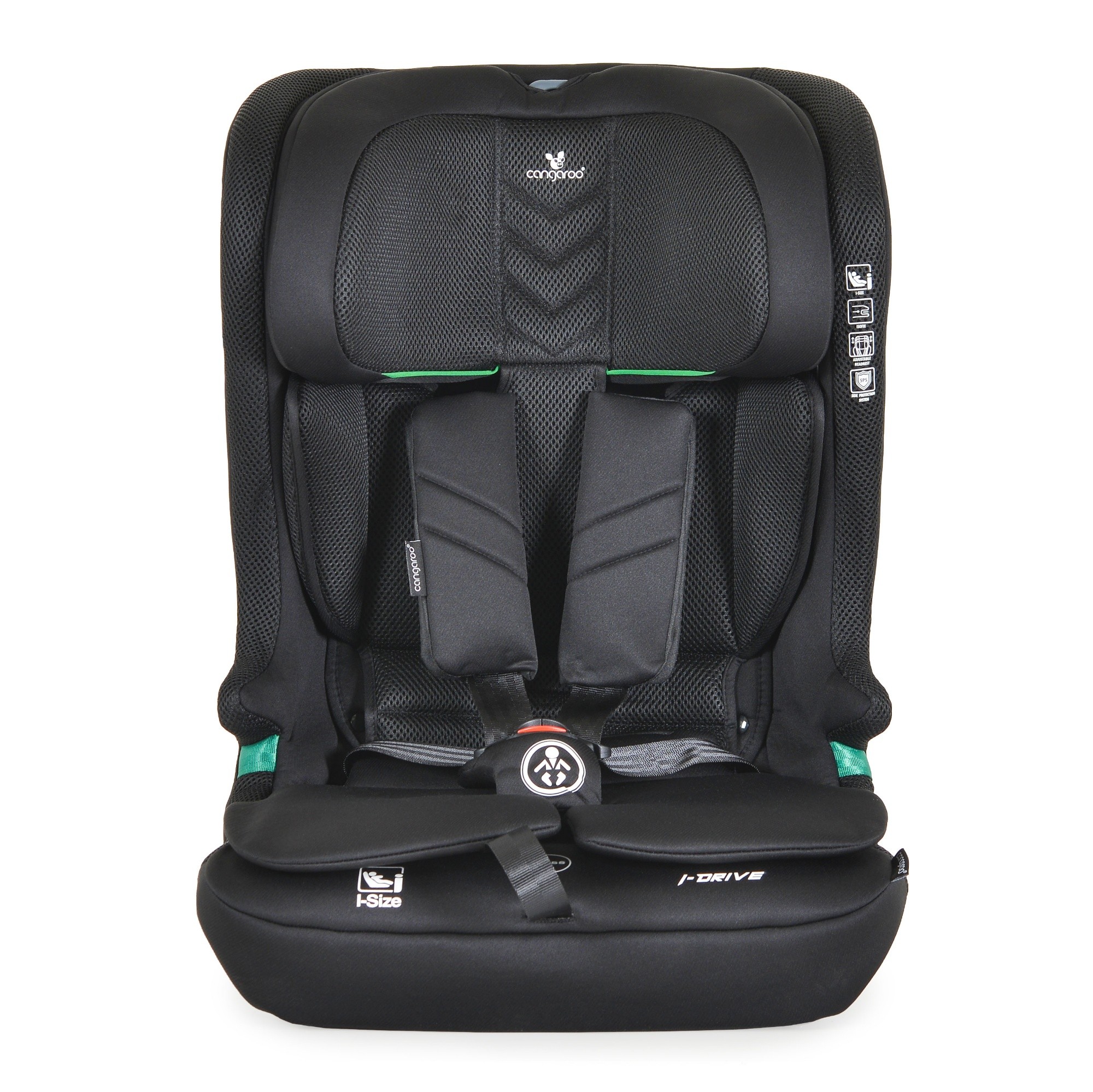 Детское автокресло Cangaroo iDrive Phantom Black