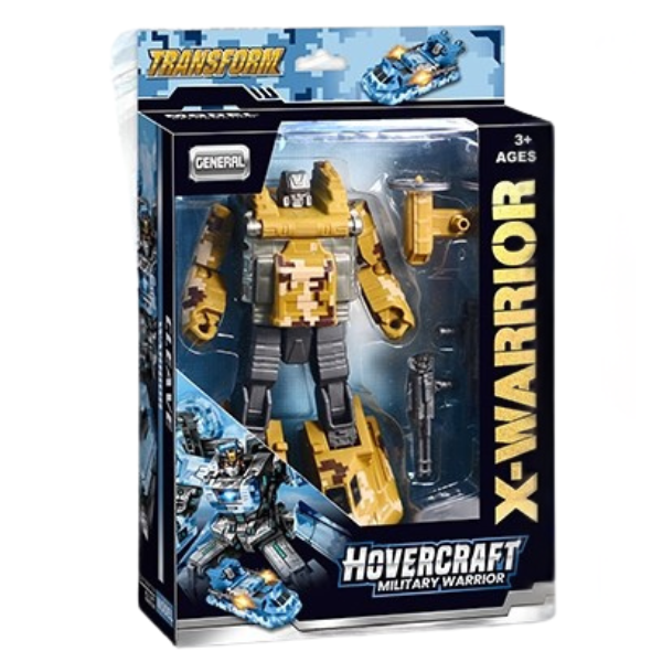 Робот трансформер X-Warrior «Ховеркрафт», (асс.)