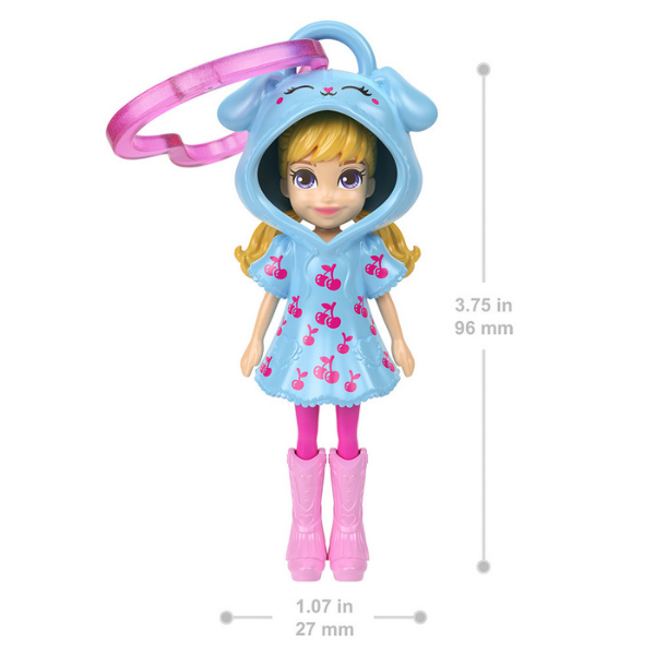 Мини-кукла «Polly Pocket» с брелком, в асс.