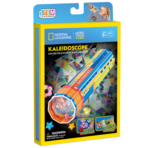 STEM Series 3D пазл «Калейдоскоп» — изучаем свет и отражение, 18 элем.