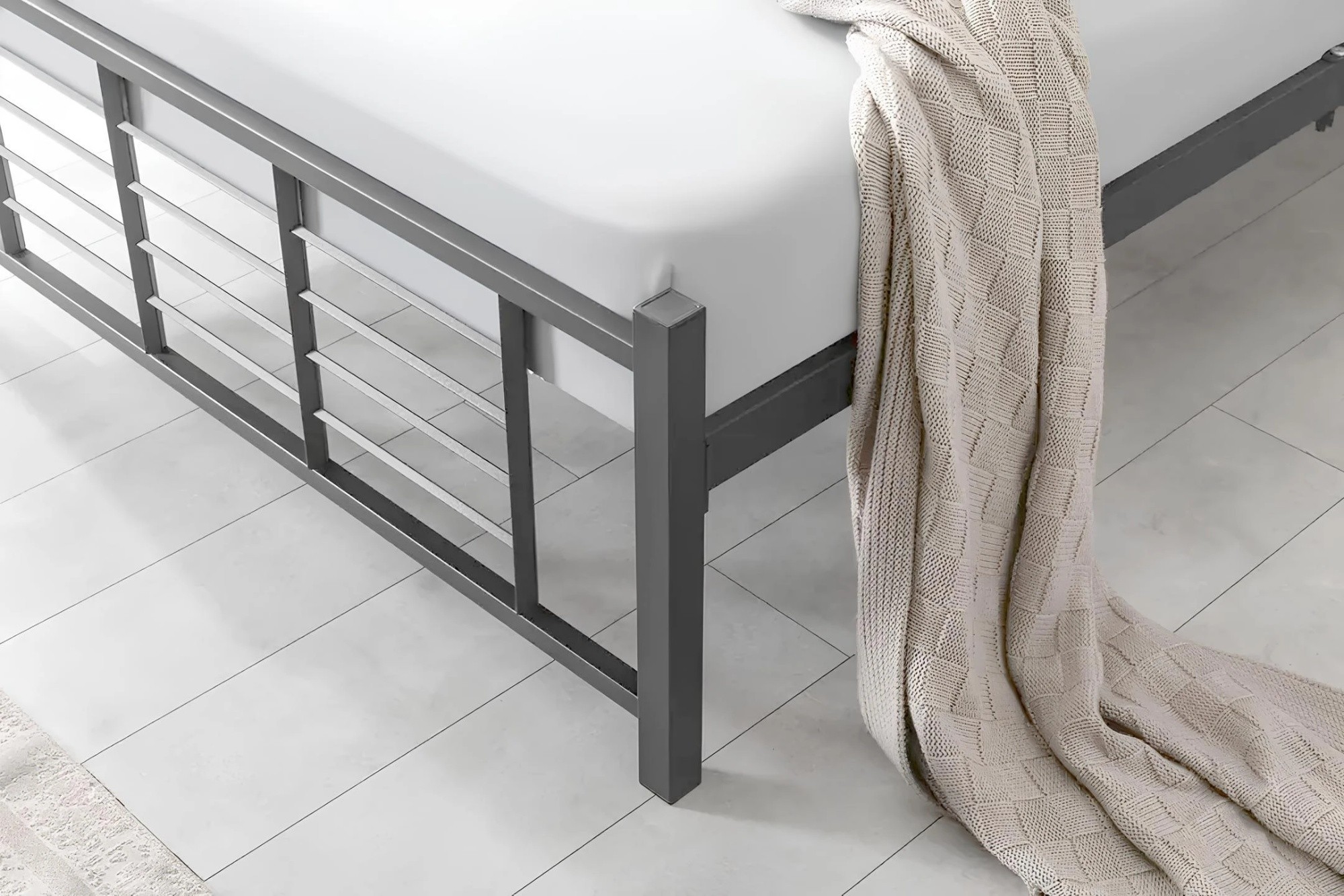 Кровать Evger K-01 160x200cm Grey