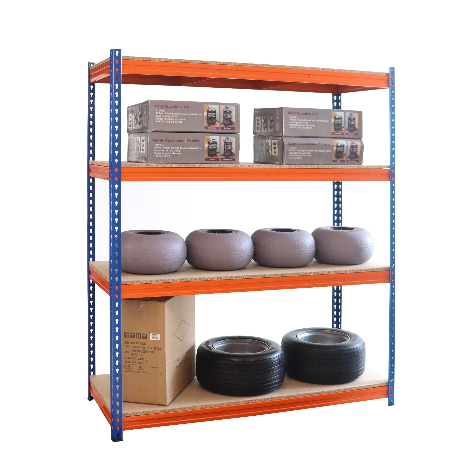 Стеллаж складской Xenos StrongLine 180x160x50cm