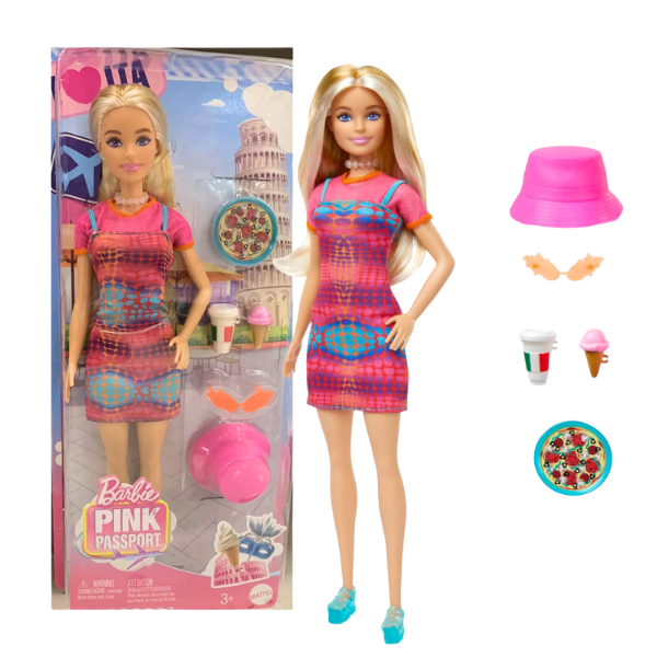 Кукла Barbie «Путешествие в Италию» с аксессуарами
