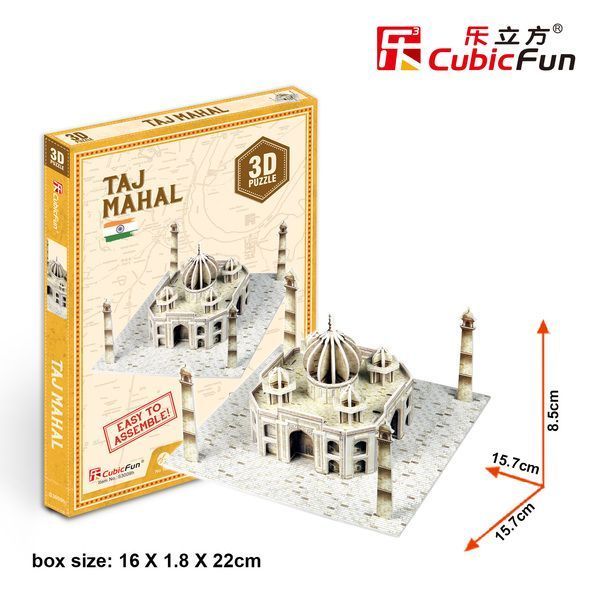 3D пазл “Тадж-Махал”, 39 элементов