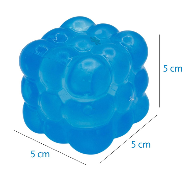Антистресс-куб «Needoh: Magic Bubble Cube», 5×5×5 см, синий