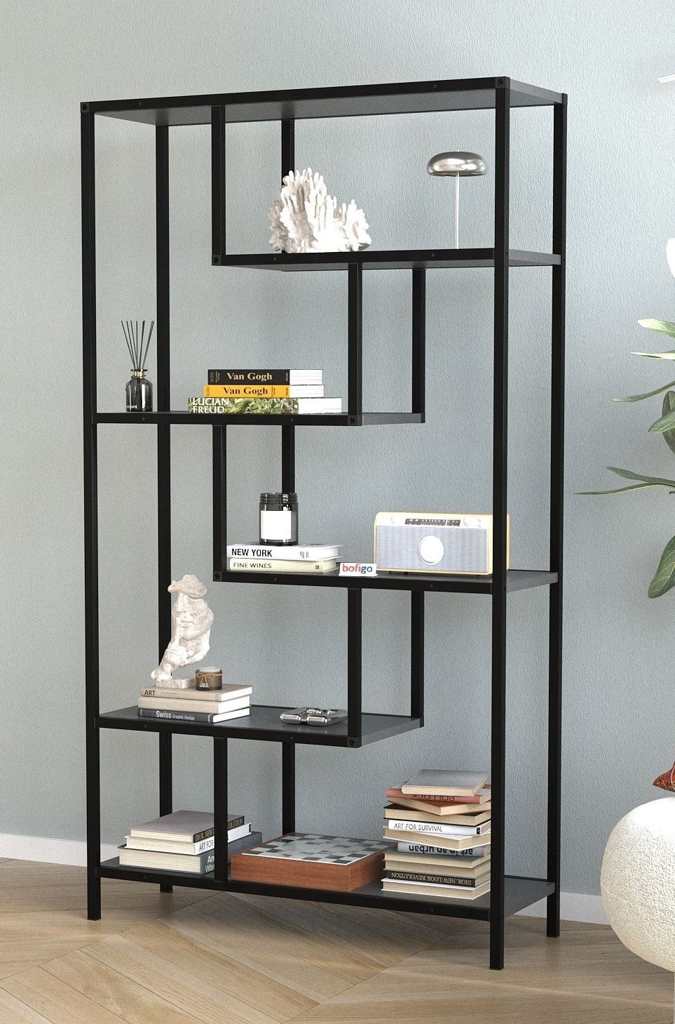 Стеллаж Bofigo 15-33-08 Anthracite