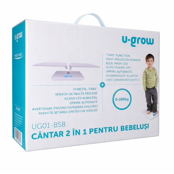 Весы 2 в 1 для младенцев «U-Grow: с функцией Bluetooth»