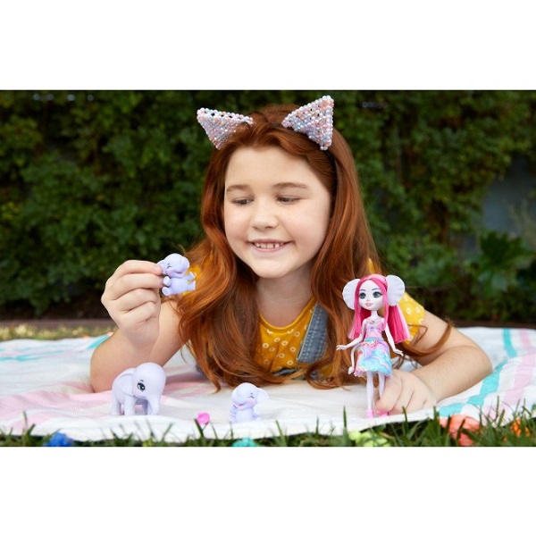 Enchantimals Набор «Семья Слоненка Эсмеральды»