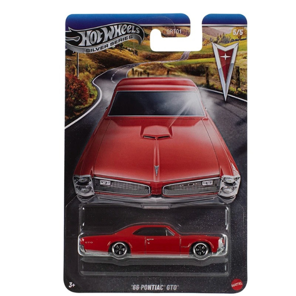 1:64 Hot Wheels Набор коллекционных машинок – Pontiac 100 лет, (асс.)