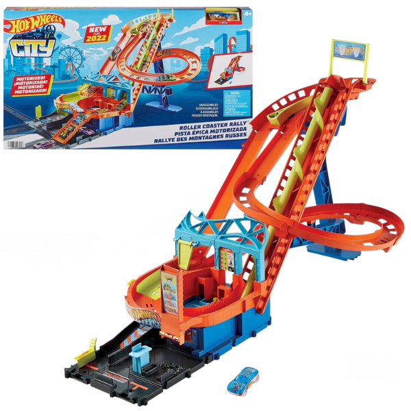 Hot Wheels Игровой набор «Ралли на американских горках»