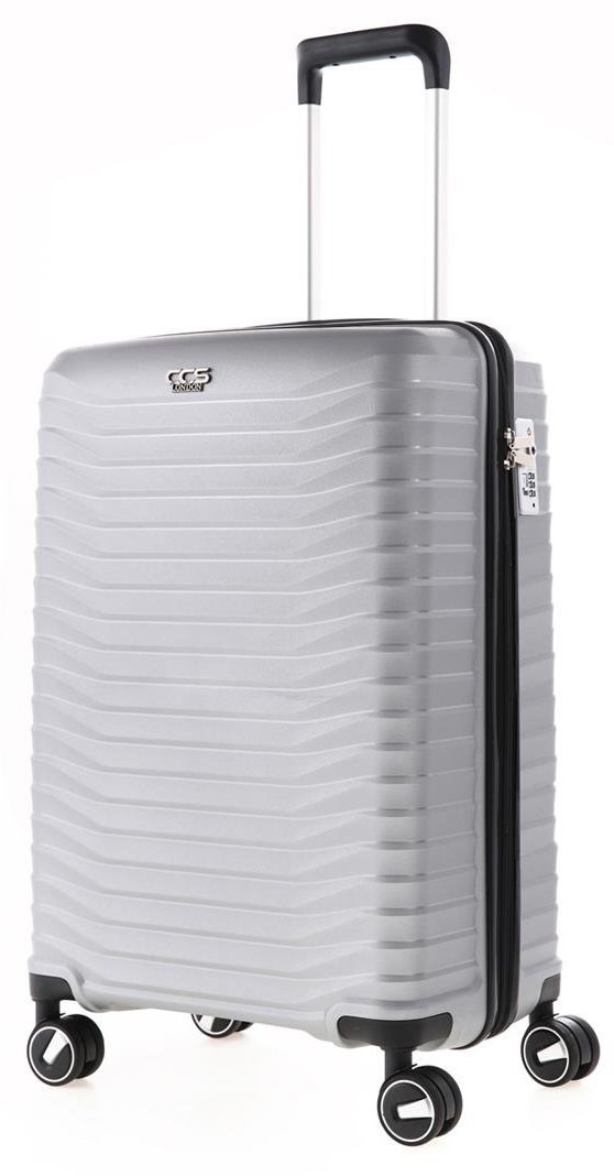 Чемодан CCS 5235 S Silver