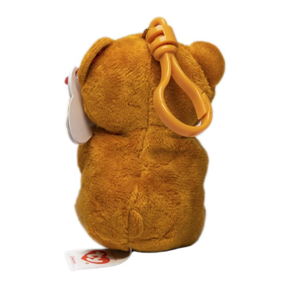 Брелочек — медвежонок DUNCAN 12 см (Beanie babies clip)