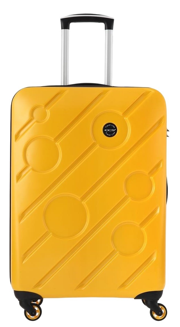 Чемодан CCS 5208 M Yellow