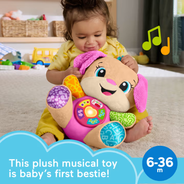 Fisher-Price Сестричка щенка Laugh & Learn Sis (рум.)