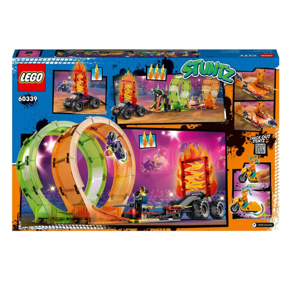 LEGO City «Double Loop Stunt Arena», 598 элем.